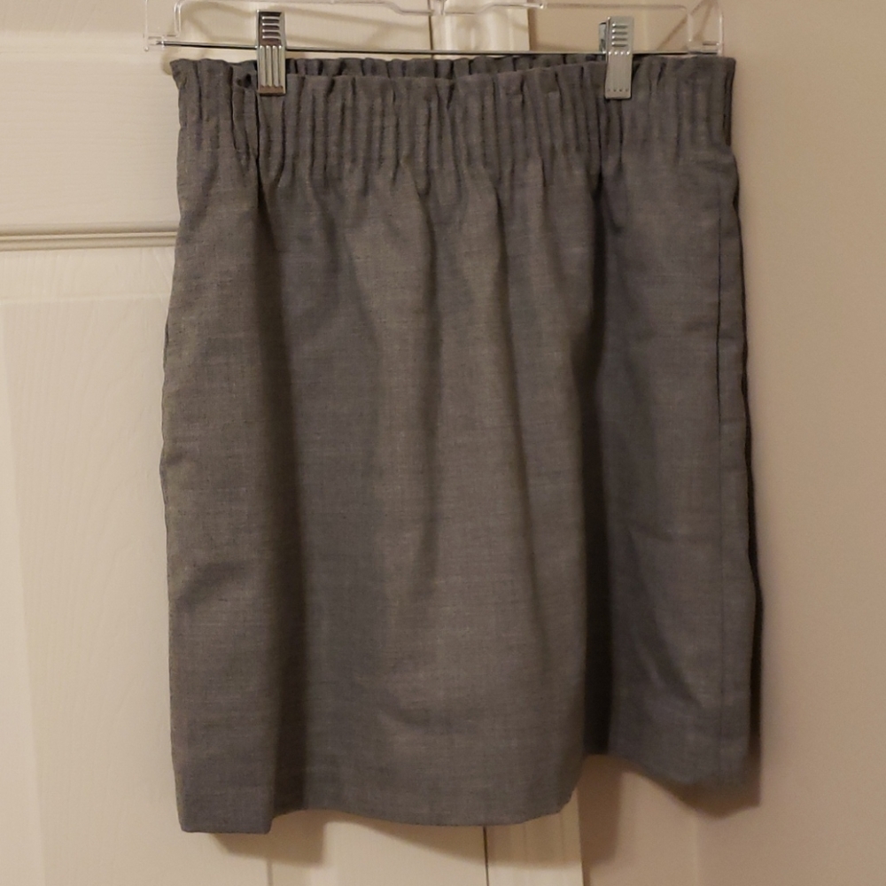 J.Crew Gray Mini Skirt